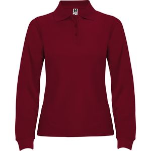 Roly PO6636 - ESTRELLA WOMAN L/S Polo de manga larga con cuello y bocamangas acanalado