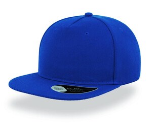 Atlantis AT090 - Gorra con visera plana de 5 paneles Real Azul