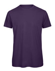 B&C BC042 - Camiseta de algodón orgánico para hombre Urban Purple