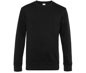 B&C BCU01K - Sudadera de manga recta 280 rey Black Pure