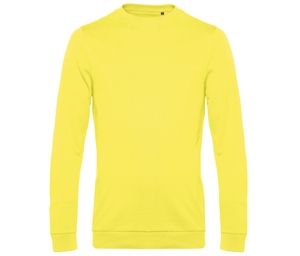 B&C BCU01W - Sudadera cuello redondo Solar Yellow