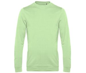 B&C BCU01W - Sudadera cuello redondo LIGHT JADE