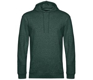 B&C BCU03W - Hoodie Heather Dark Green