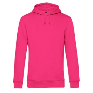 B&C BCU33B - Sudadera con capucha orgánica Magenta Pink