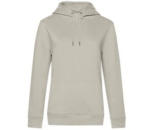 B&C BCW02Q - Sudadera con capucha Queen Grey Fog