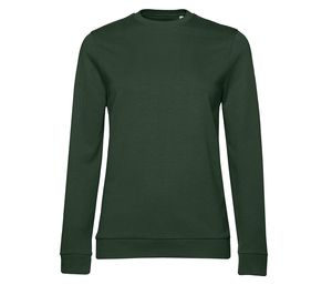 B&C BCW02W - Sudadera cuello redondo Verde bosque