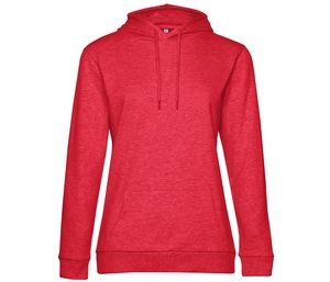 B&C BCW04W - Hoodie # woman Heather Red