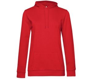 B&C BCW04W - Hoodie # woman Rojo