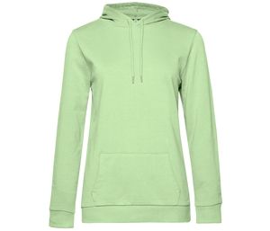 B&C BCW04W - Hoodie # woman LIGHT JADE