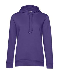 B&C BCW34B - Sudadera orgánica mujer Radiant Purple