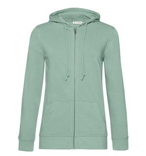 B&C BCW36B - Sudadera con sudadera con cremallera orgánica para mujeres