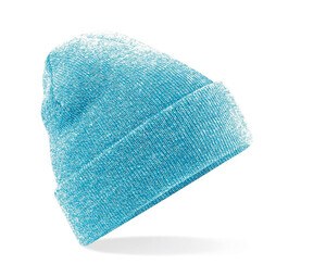 Beechfield BF045 - Gorro con solapa Heather Surf