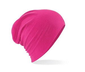 Beechfield BF368 - Gorro desestructurado de algodón hemsedal Fucsia