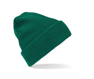 Beechfield BF425 - Gorro vintage con vuelta Verde botella