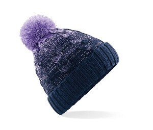 Beechfield BF459 - Gorro sombreado Lavender / French Navy