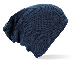 Beechfield BF461 - Gorro holgado 100% suave French marino