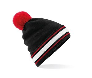 Beechfield BF472 - Gorra Black / Classic Red / White