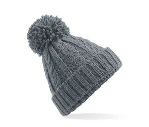 Beechfield BF480 - gorro de lana Gris claro