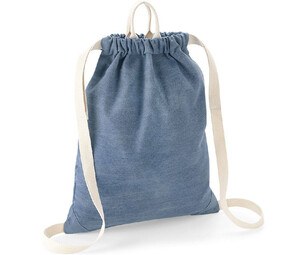 Bag Base BG642 - Bolsa de deporte de mezclilla Light Denim