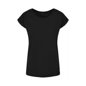 Build Your Brand BY021 - Camiseta mujer Negro