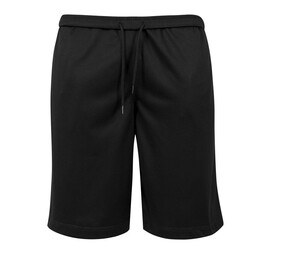 Build Your Brand BY048 - Pantalones cortos de malla BY048 Negro