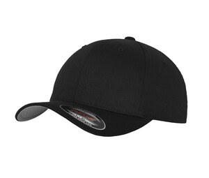 Flexfit FX6277 - Gorra de béisbol hexagonal FX6277 FlexFit Negro