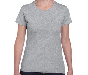 Gildan GN182 - Camiseta 180 cuello redondo mujer Sport Grey