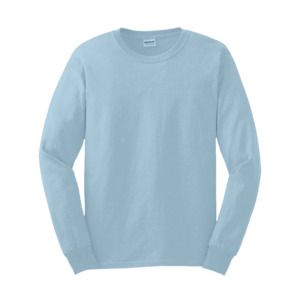 Gildan GN186 - Camiseta de manga larga Ultra-T para hombre  Azul claro