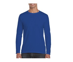 Gildan GN644 - Camiseta de manga larga para hombre Real Azul
