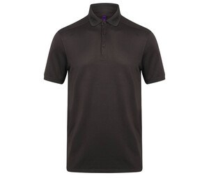 Henbury HY460 - Polo de poliéster para hombres HY460 Gris oscuro