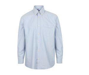 Henbury HY510 - Camisa Oxford para hombre Piscina Azul