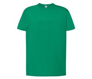 JHK JK145 - Camiseta Madrid cuello redondo para hombre Verde pradera