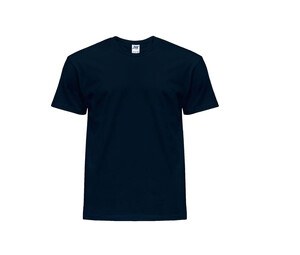 JHK JK145 - Camiseta Madrid cuello redondo para hombre Azul marino