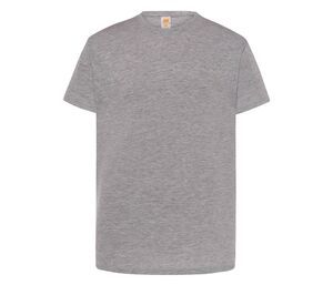 JHK JK145 - Camiseta Madrid cuello redondo para hombre Ash Grey