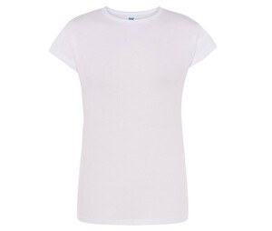 JHK JK150 - Camiseta mujer cuello redondo 155 White