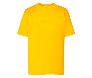 JHK JK154 - Camiseta niño 155 Amarillo