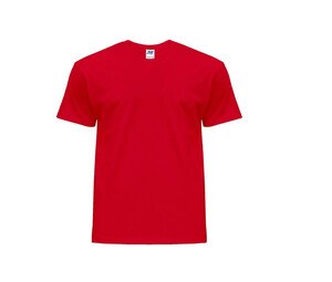JHK JK155 - Camiseta de cuello redondo para hombre 155 Rojo