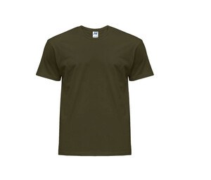 JHK JK155 - Camiseta de cuello redondo para hombre 155 Caqui