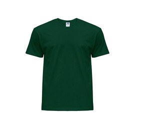 JHK JK155 - Camiseta de cuello redondo para hombre 155 Verde botella