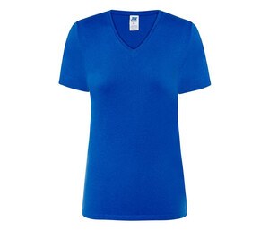 JHK JK158 - Camiseta con cuello de pico para mujer 145 Azul royal
