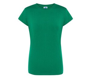 JHK JK180 - Camiseta premium mujer 190 Verde pradera
