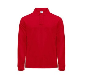 JHK JK215 - Polo de manga larga para hombre Rojo