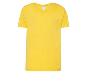 JHK JK401 - Camiseta con cuello de pico 160 Mustard Heather