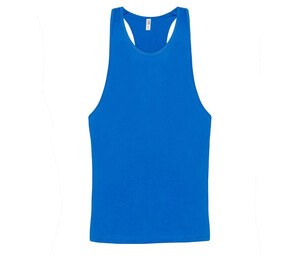JHK JK420 - Camiseta de tirantes de playa unisex Azul royal