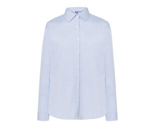 JHK JK601 - Camisa Oxford de mujer Azul cielo