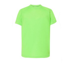 JHK JK902 - Children sport T-shirt Lime Fluor