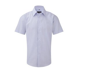 Russell Collection JZ923 - Camisa oxford entallada Blue Oxford