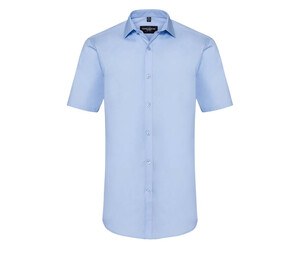 Russell Collection JZ961 - Camisa de hombres Ultimate Stretch Bright Sky