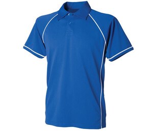 Finden & Hales LV370 - polo transpirable cool plus® Royal / White