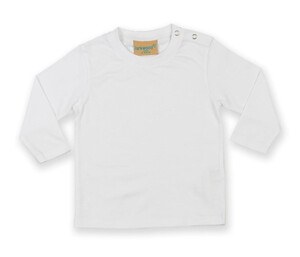 Larkwood LW021 - Camiseta de manga larga para bebé LW021 White